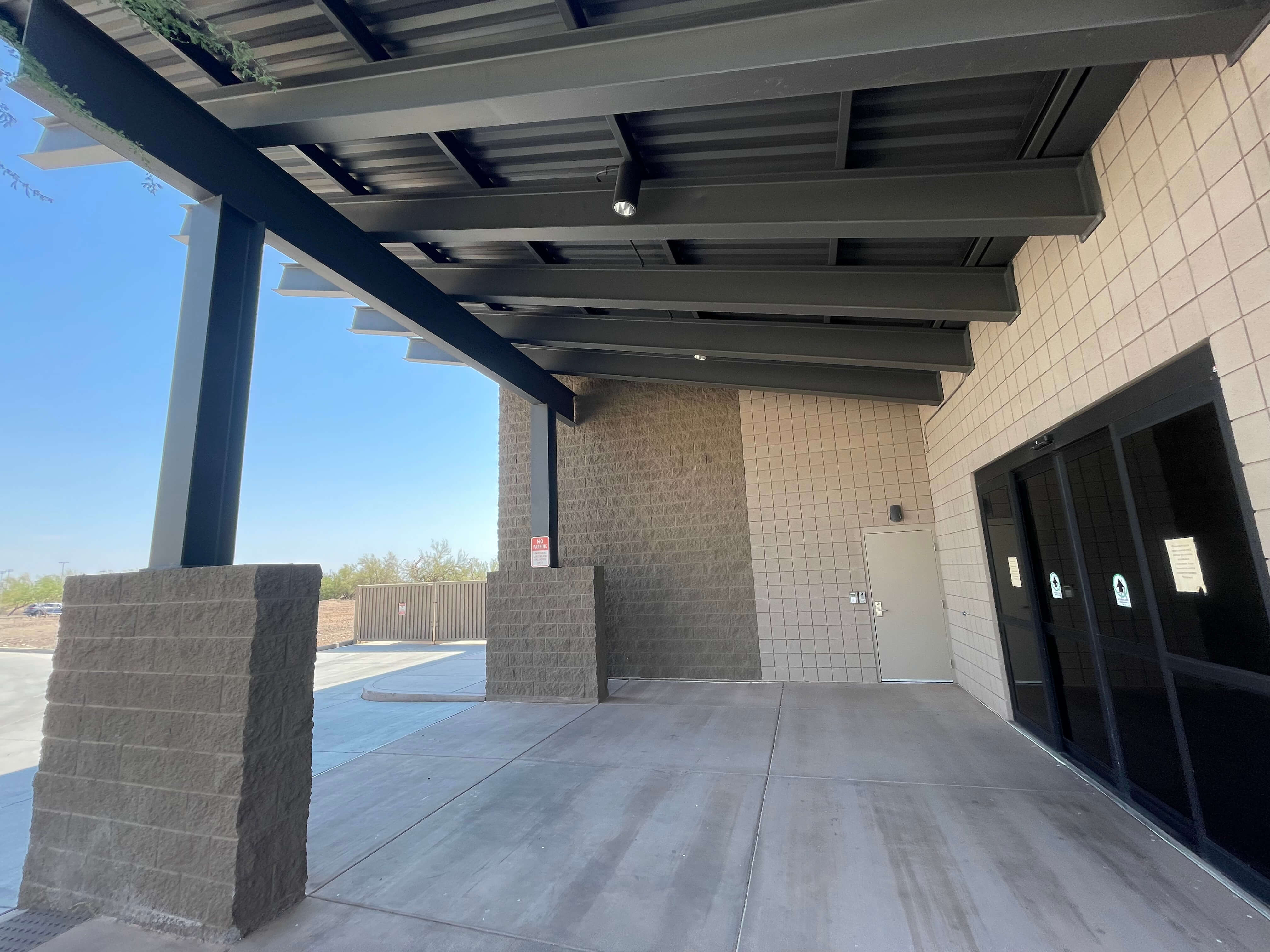 Couch wrapped for storage at McDowell Mountain Community Storage Scottsdale Arizona showing proper protection