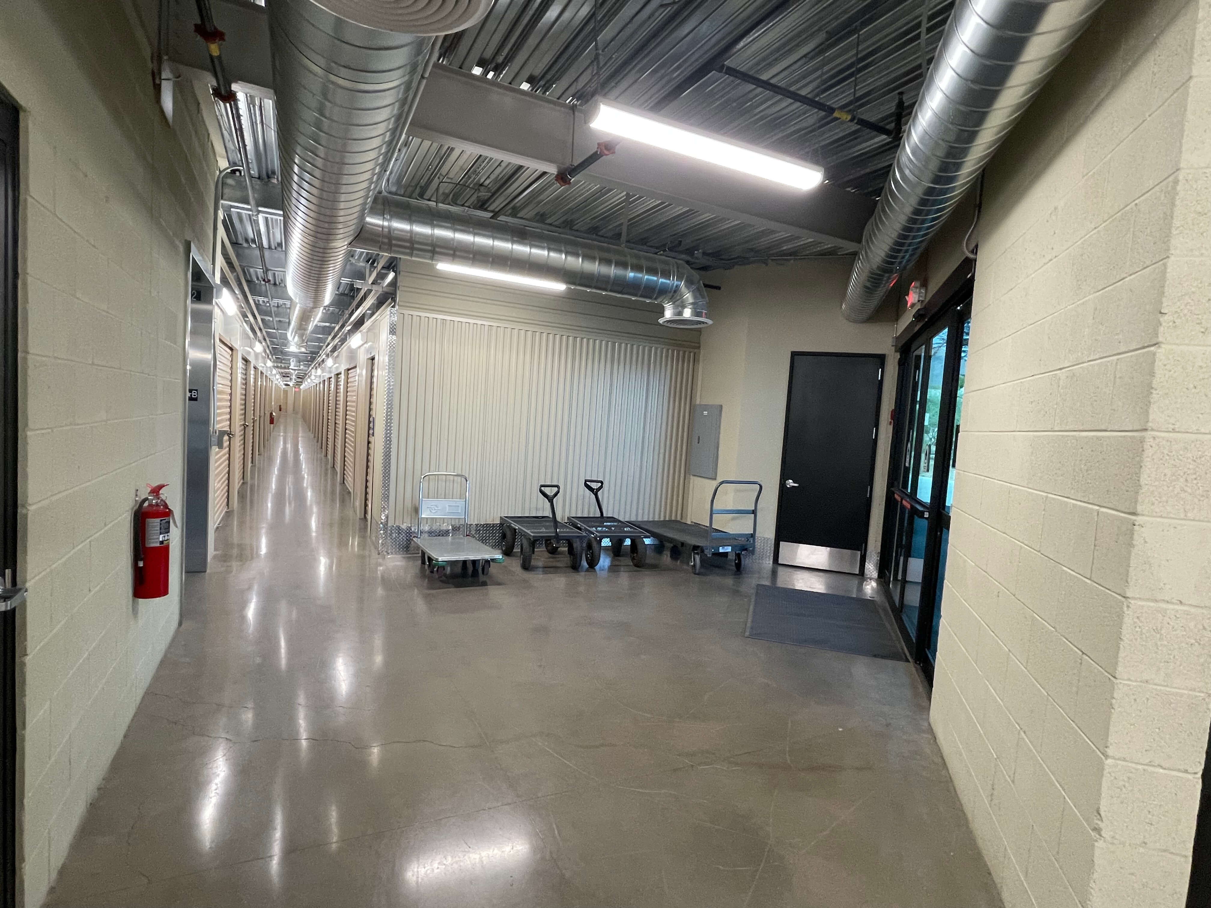 A perfectly organized modern living space in Scottsdale Arizona highlighting the benefits of using McDowell Mountain Community Storage for seasonal items.